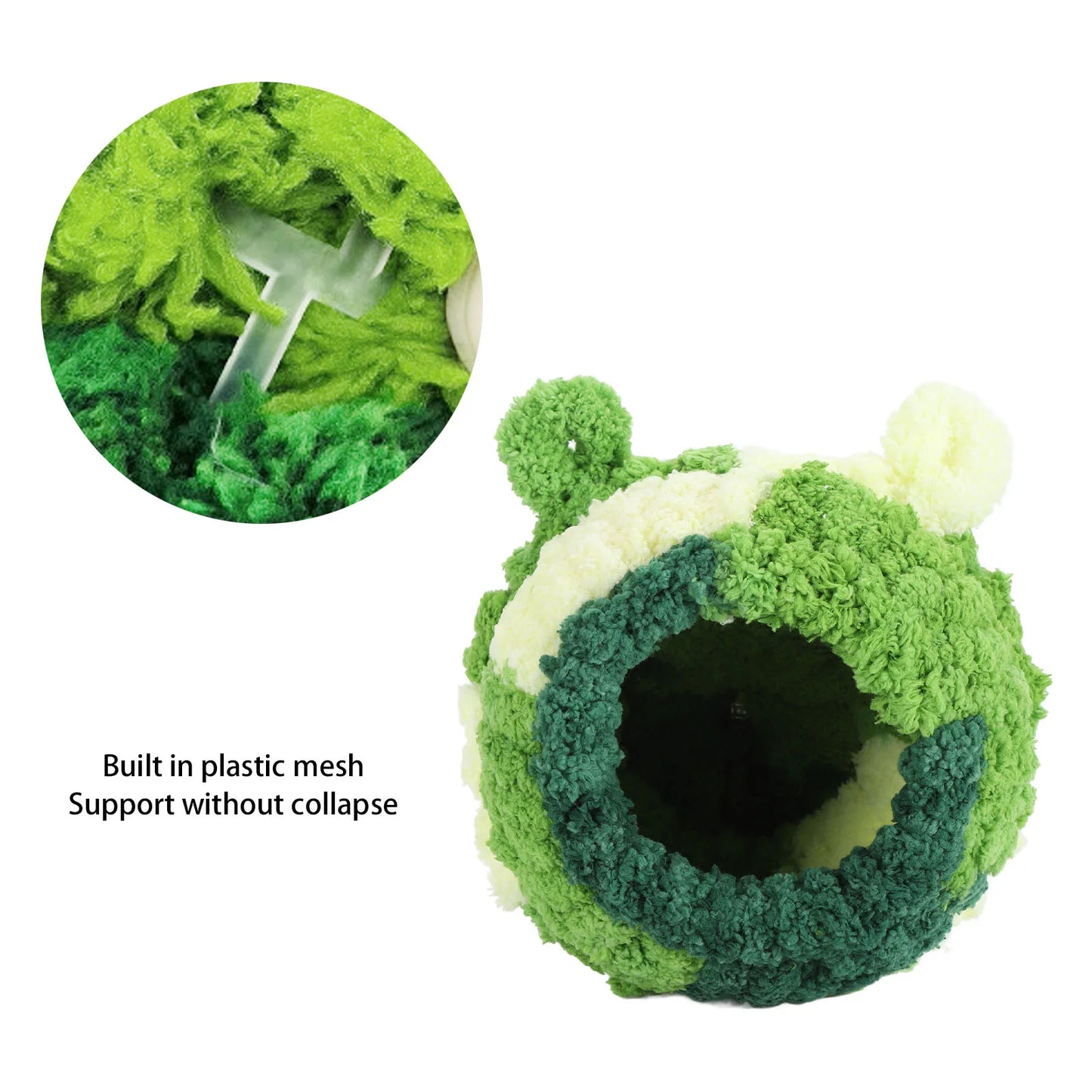 Warm Plush Bird Nest Bed for Parakeets & Parrots
