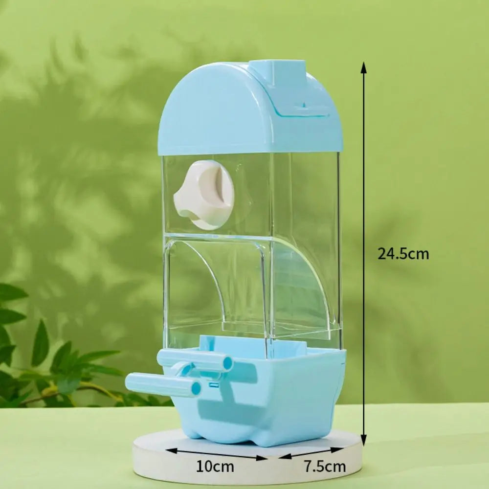 Transparent Hanging Bird Feeder for Parrots