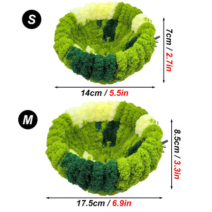 Cozy Plush Parrot Nest – Warm Winter Sleeping Bed