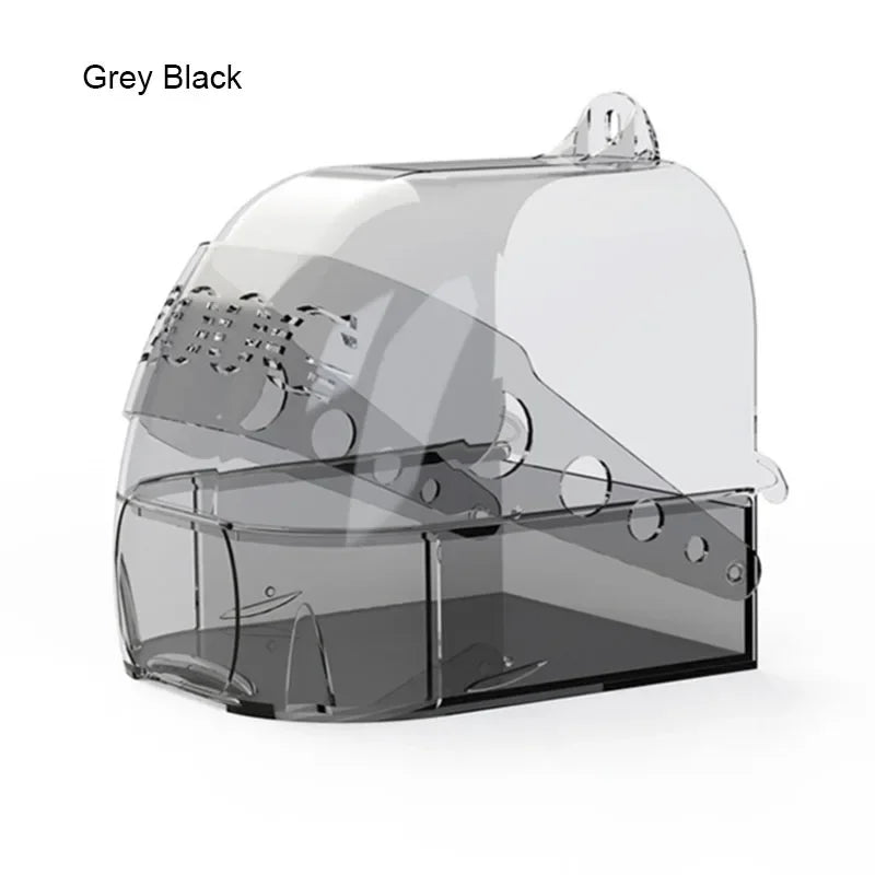 Parrot Bath Basin – Cage Shower & Feeding Bowl