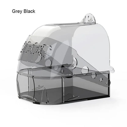 Parrot Bath Basin – Cage Shower & Feeding Bowl