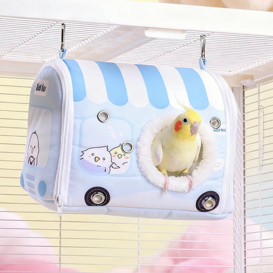 Winter Bird Bus Nest