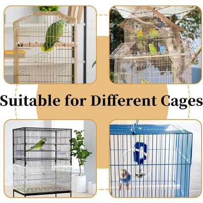 Adjustable Bird Cage Net Cover