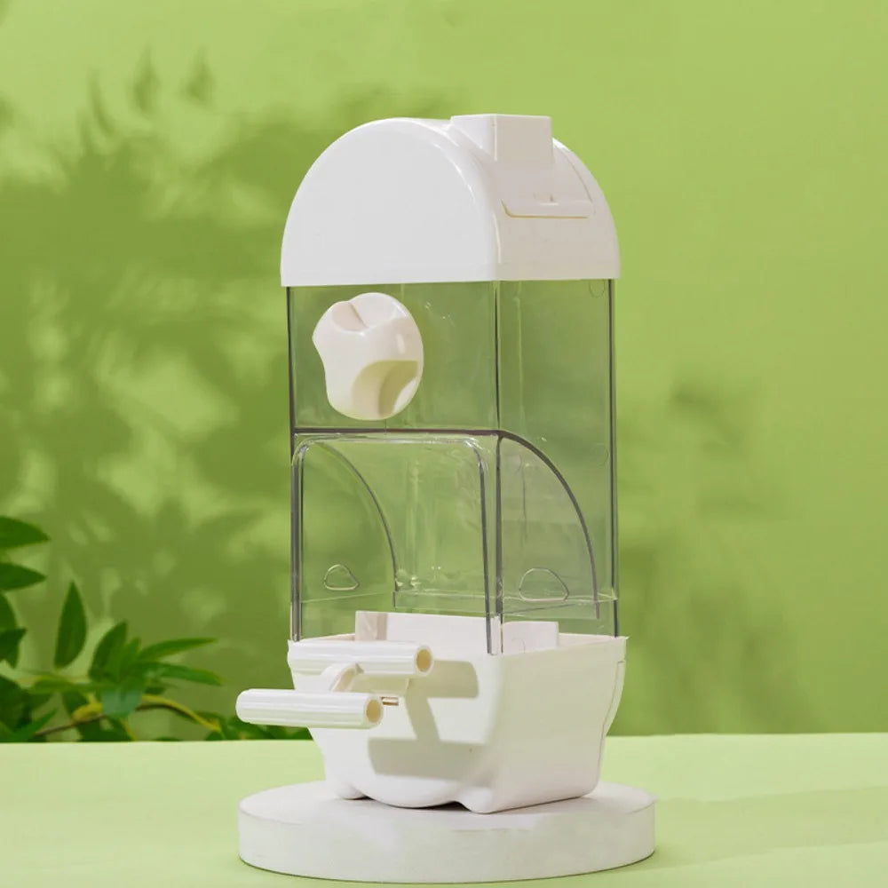 Transparent Hanging Bird Feeder for Parrots