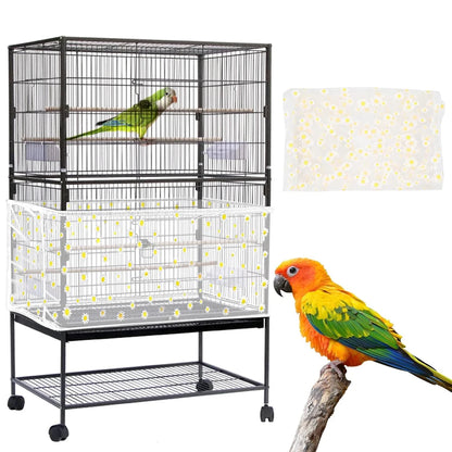 Adjustable Bird Cage Net Cover