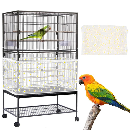 Adjustable Bird Cage Net Cover