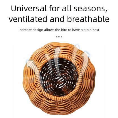 Spherical Woven Bird Nest – Hanging Breeding House