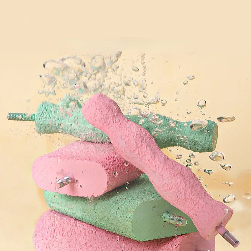 Bird Nail Grinding Perch – Parrot Cage Stand