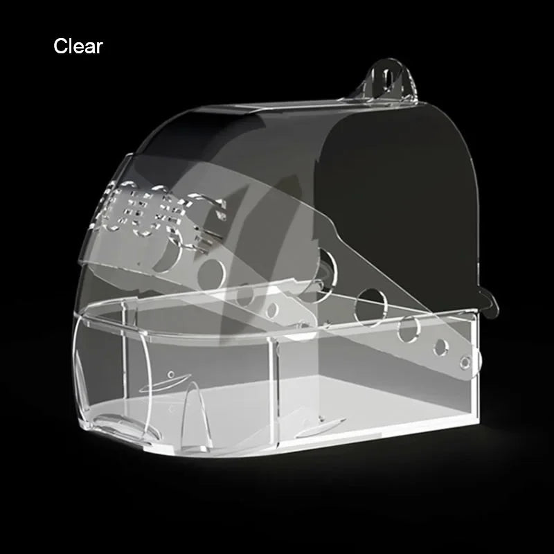 Parrot Bath Basin – Cage Shower & Feeding Bowl