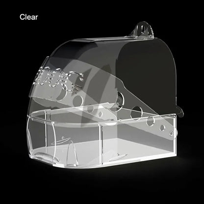 Parrot Bath Basin – Cage Shower & Feeding Bowl